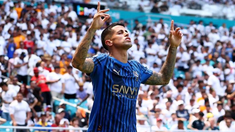 Cancelo has barely been used at Al Hilal