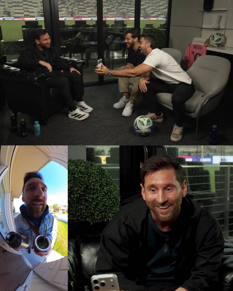 Messi delivered a very entertaining and humorous interview on LuzuTV