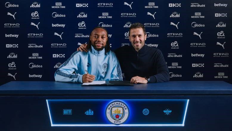 Manchester City complete &pound;64m deal for Semenyo