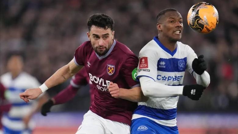 West Ham eventually secure a 2-1 victory after extra time