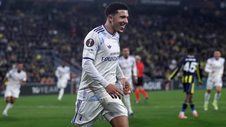 The crucial goal sends Aston Villa through the Europa League league phase