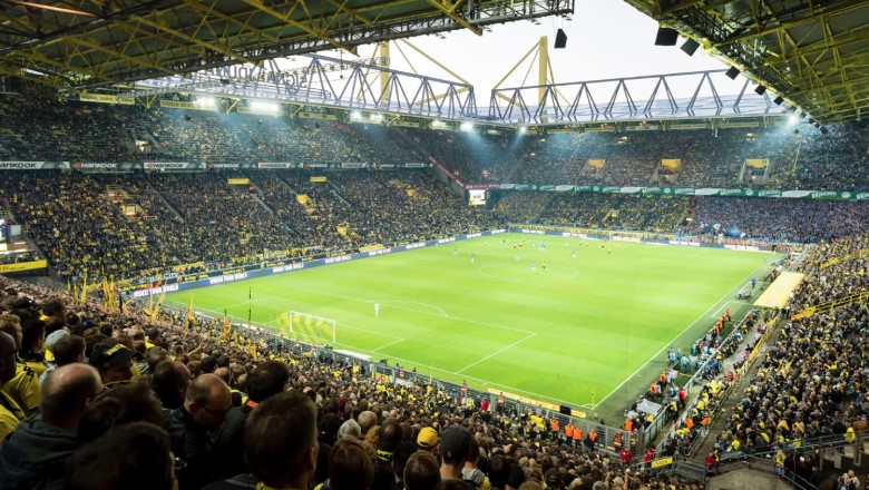 Famous for its electric atmosphere, Signal Iduna Park is the fortress of Dortmund