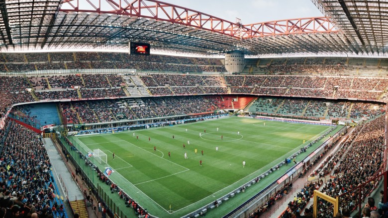 San Siro, officially named Giuseppe Meazza, is the shared home of AC Milan and Inter
