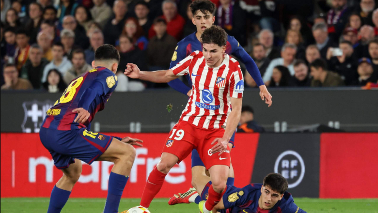 Barcelona often push the defensive line high, making it difficult for opponents to build attacks