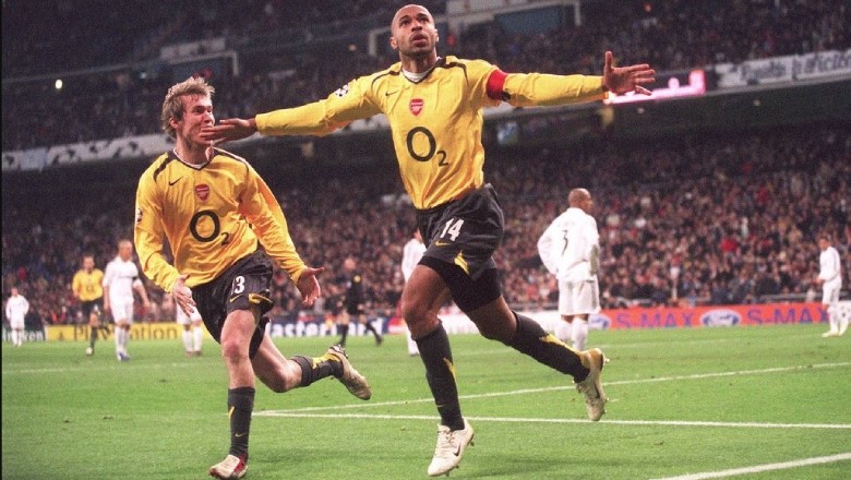In the 2003/04 and 2004/05 seasons, Henry&rsquo;s performances also earned him the European Golden Shoe