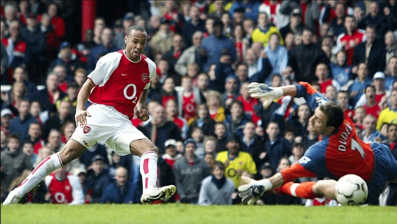 The iconic solo goal against Liverpool perfectly symbolized Henry at his peak