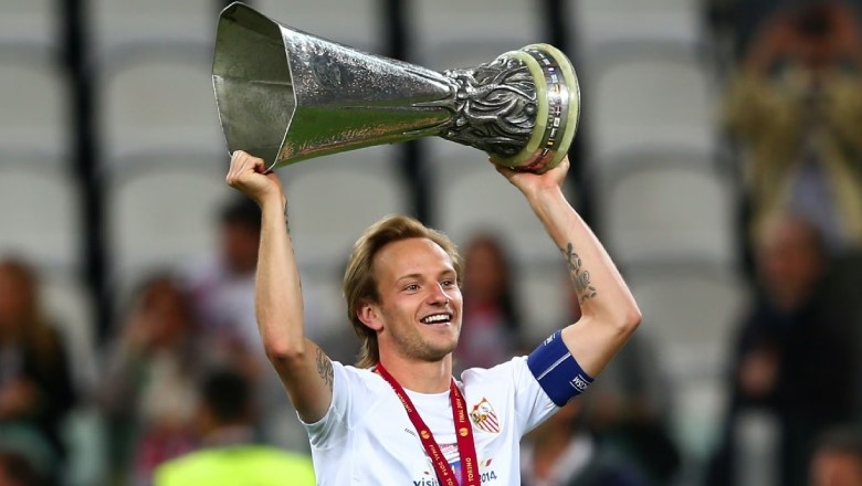 In his first spell at Sevilla, Rakitic won the Europa League