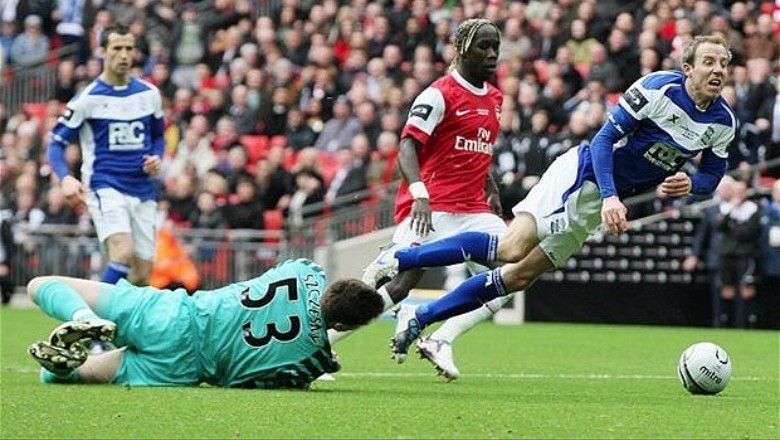 Arsenal suffered a shocking loss to Birmingham in 2011 League Cup final