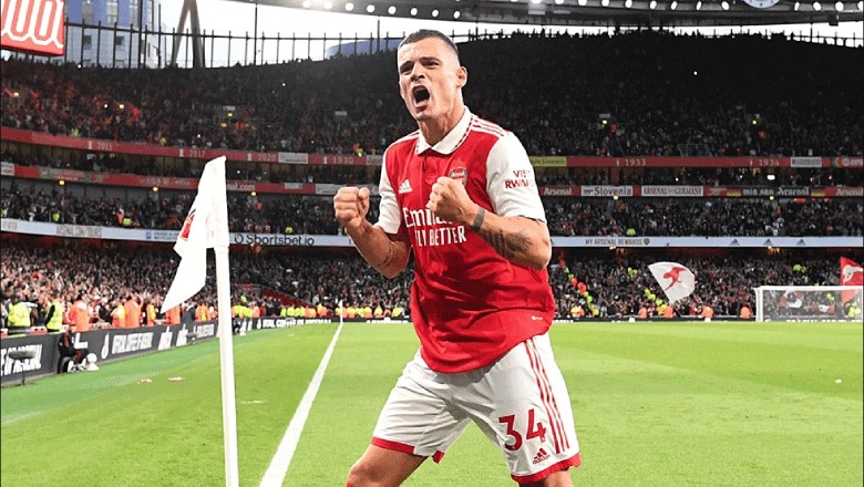 Number 34 became the symbol of Xhaka's career at Arsenal, Leverkusen and now Sunderland