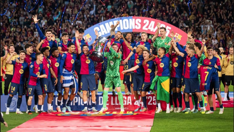 A historic domestic treble helped Barcelona reach &euro;975 million in income