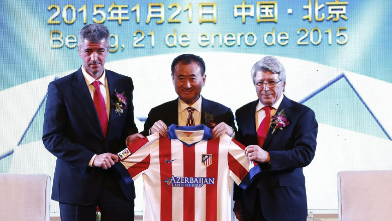 Wanda Group divested their stake in the Atletico organization