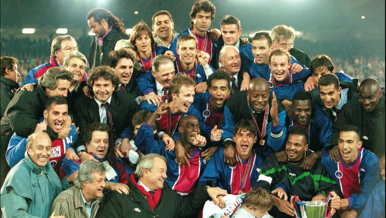 1996 Cup Winners' Cup trophy enhanced the club's global prestige