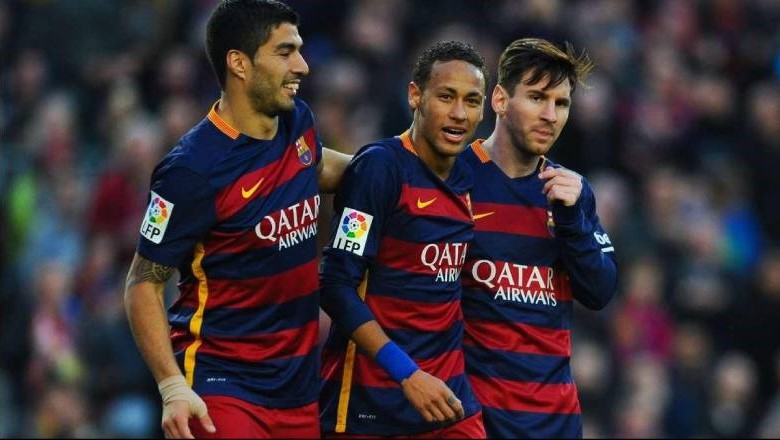 Neymar, Messi, and Su&aacute;rez formed the most lethal attacking trio in football history