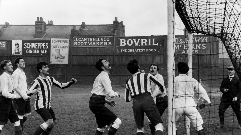 Germany suffers its heaviest historical loss against England in 1909